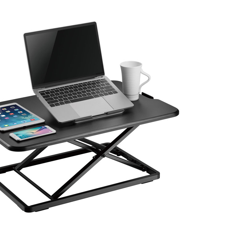 VonHaus Ultra Slim Height Adjustable Standing Desk Wayfair.co.uk